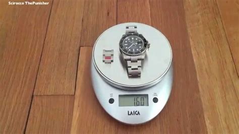 how much does a rolex weight.